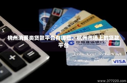 杭州消费类贷款平台有哪些，杭州市场上的贷款平台